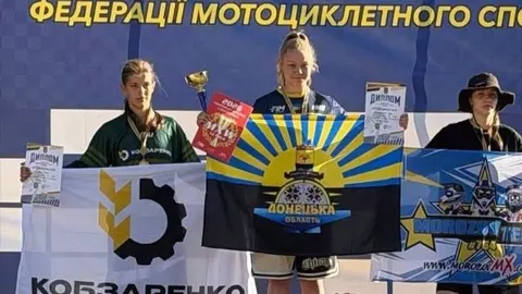 Мотокрос: спортсменка з Покровської громади виграла чемпіонат України