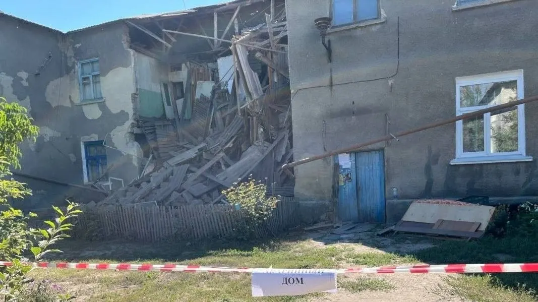 У Суходільську через безгосподарність окупантів обвалилася частина багатоповерхівки