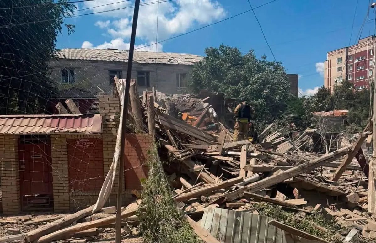 Удар по центру Слов'янська: поранений місцевий житель