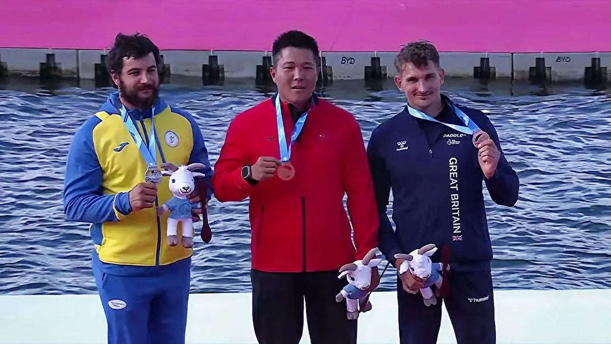 Срібло з Донеччини: весляр Владислав Єпіфанов став другим на чемпіонаті світу