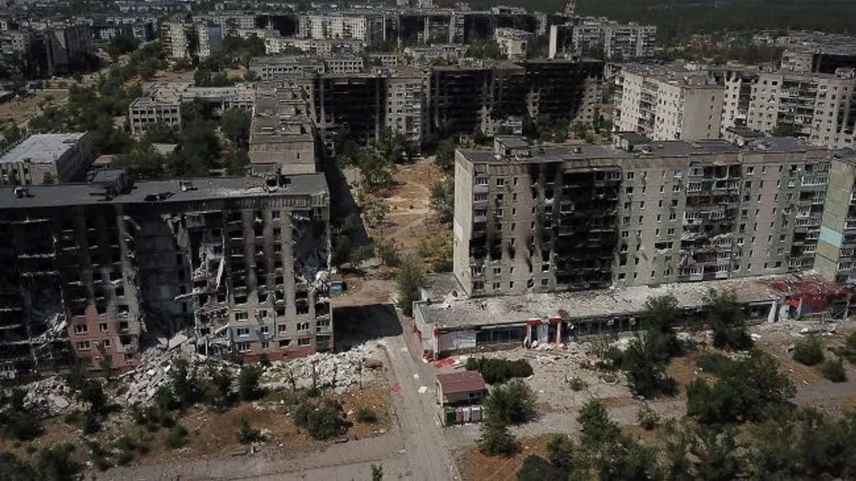 У Сіверськодонецьку підрядники окупантів зупинили відновлення теплотрас