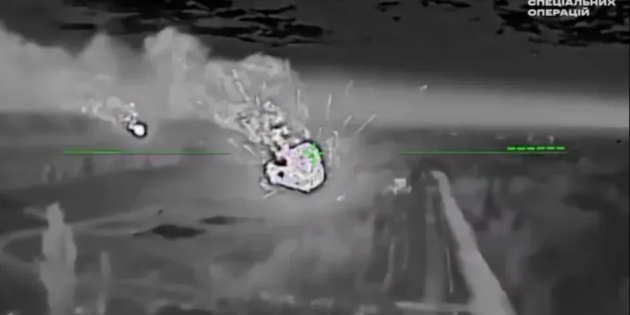 ССО вночі знищили склад боєприпасів окупантів на Луганщині