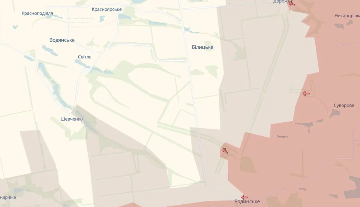 Ситуація на Добропільському напрямку: Світле може перейти у «червону зону»