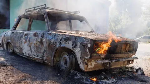 У Краматорську через російський авіаудар є поранені та пожежа