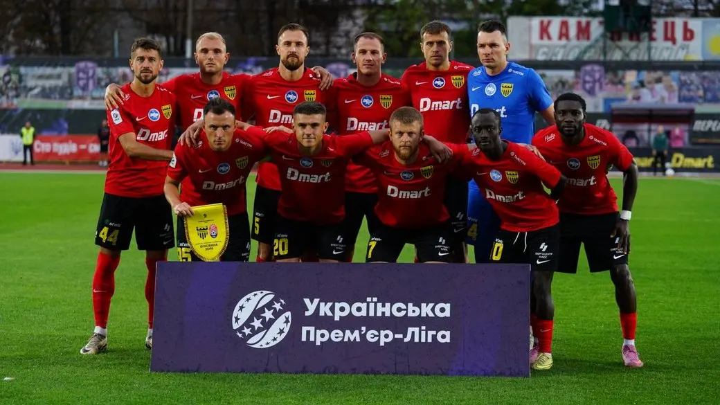 «Зоря» і «Буковина» розійшлися миром у Кам'янці-Подільському: 1:1