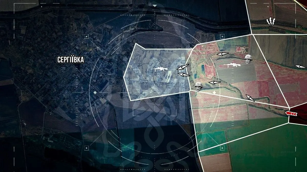 Ворог просувається біля Сергіївки на Покровському напрямку