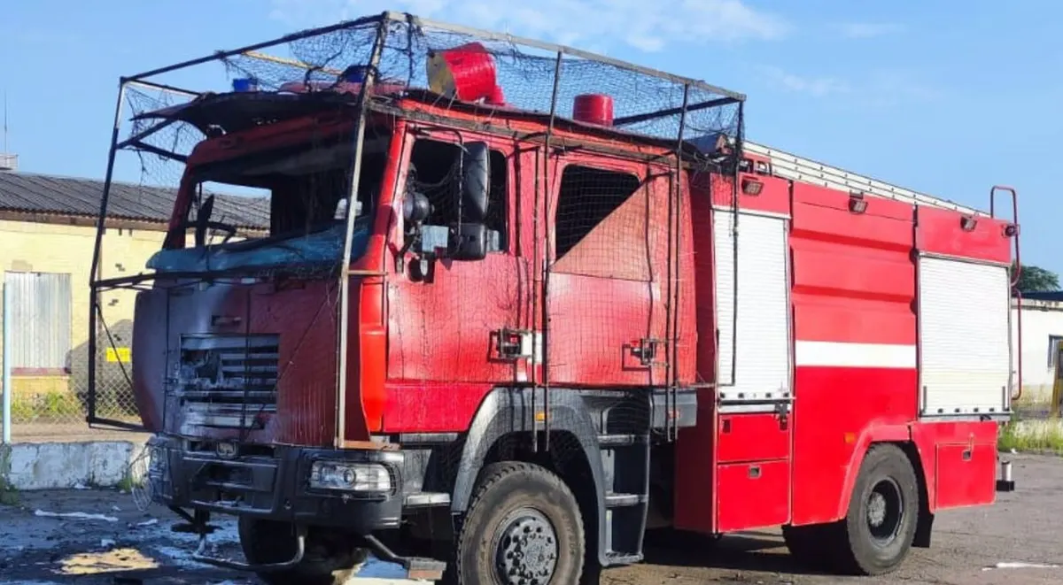 У Краматорську рятувальники вдруге за ніч потрапили під удар дрона