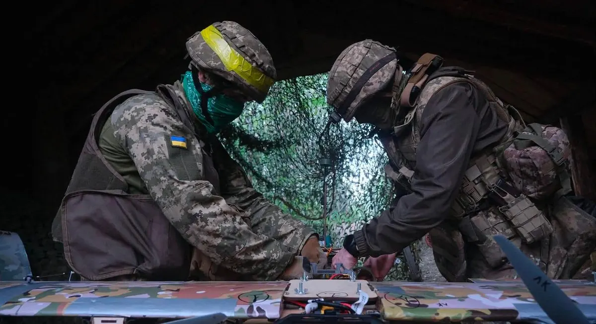 Дрони 66-ї бригади вражають ворога на відстані до 40 км під Лиманом
