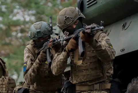 Російські війська обстріляли позиції ЗСУ на Луганщині