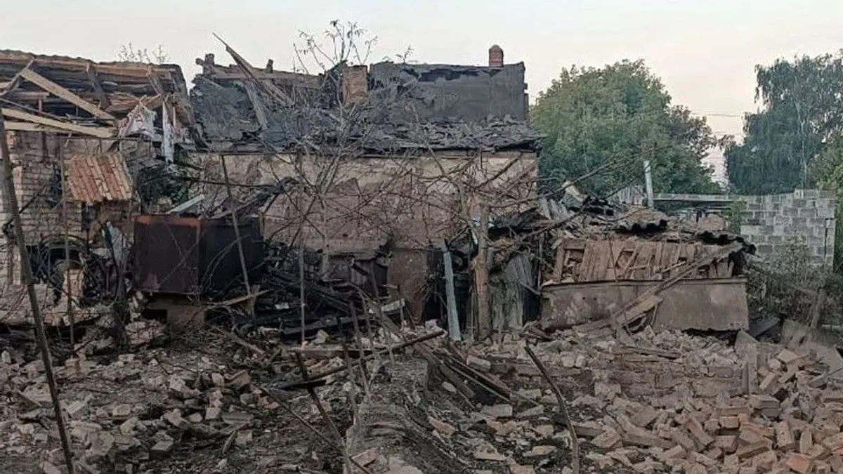 На Донеччині через російські обстріли поранено 7 людей, пошкоджено 20 будинків