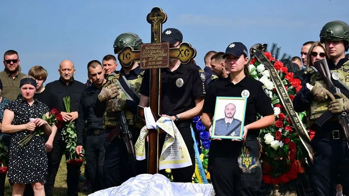 Поліція Донеччини попрощалася з Володимиром Штагером