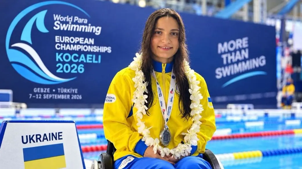 Параплавчиня з Луганщини Ганна Поліщук привезла срібло з чемпіонату Європи