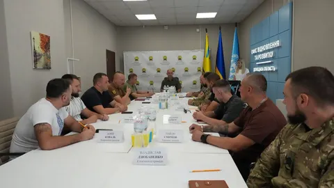 У Дніпрі сформували керівництво Ради ветеранів війни при Донецькій ОДА