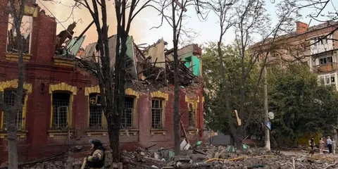 У Слов'янську зруйновано історичну будівлю в центрі міста