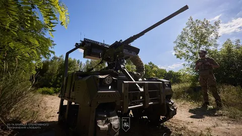 Наземні роботи у 20-й бригаді «Любарт»: техніка бере на себе найризикованіше