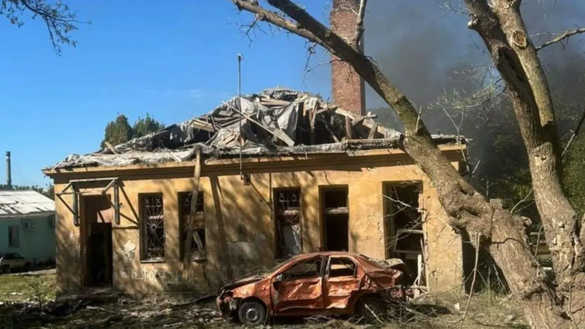 Удар авіабомбами по Краматорську: четверо поранених