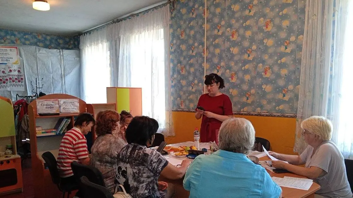 На Полтавщині переселенців із Костянтинівки навчають комп'ютерної грамоти