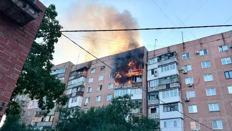У Краматорську гасять масштабні пожежі після ворожих атак