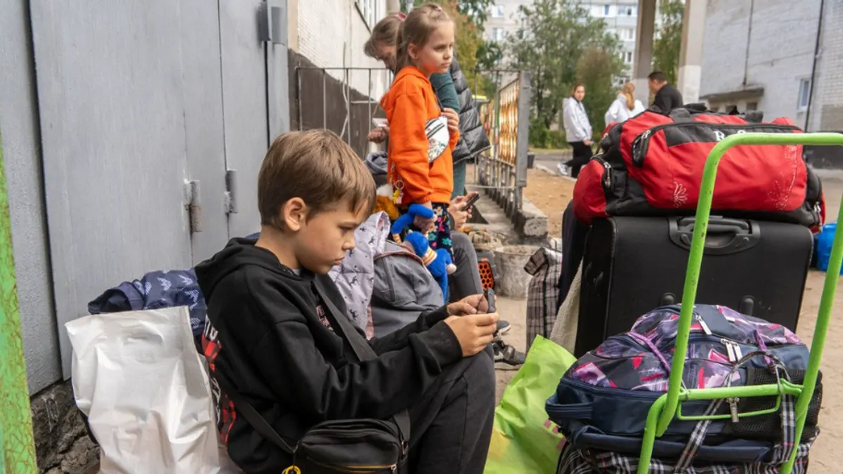 Із Краматорська та Слов'янська за місяць вивезли понад 1,4 тисячі дітей