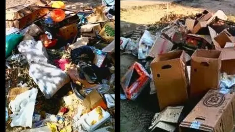 У Рубіжному на Луганщині не вивозять сміття: місто потопає у відходах