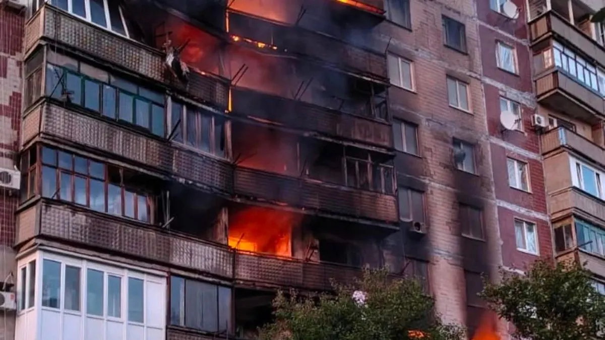 Атаки дронів на Краматорськ спричиняють пожежі