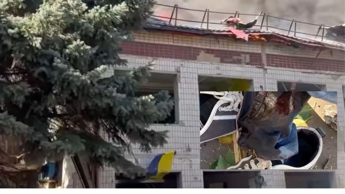 Удар по евакуаційному центру в Краматорську: є поранені, з'явилося відео