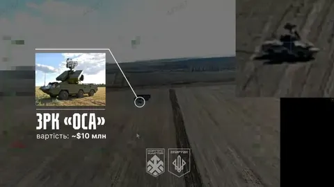 На ТОТ Донеччини український «Спартан» знищив російський ЗРК «Оса» за $10 млн