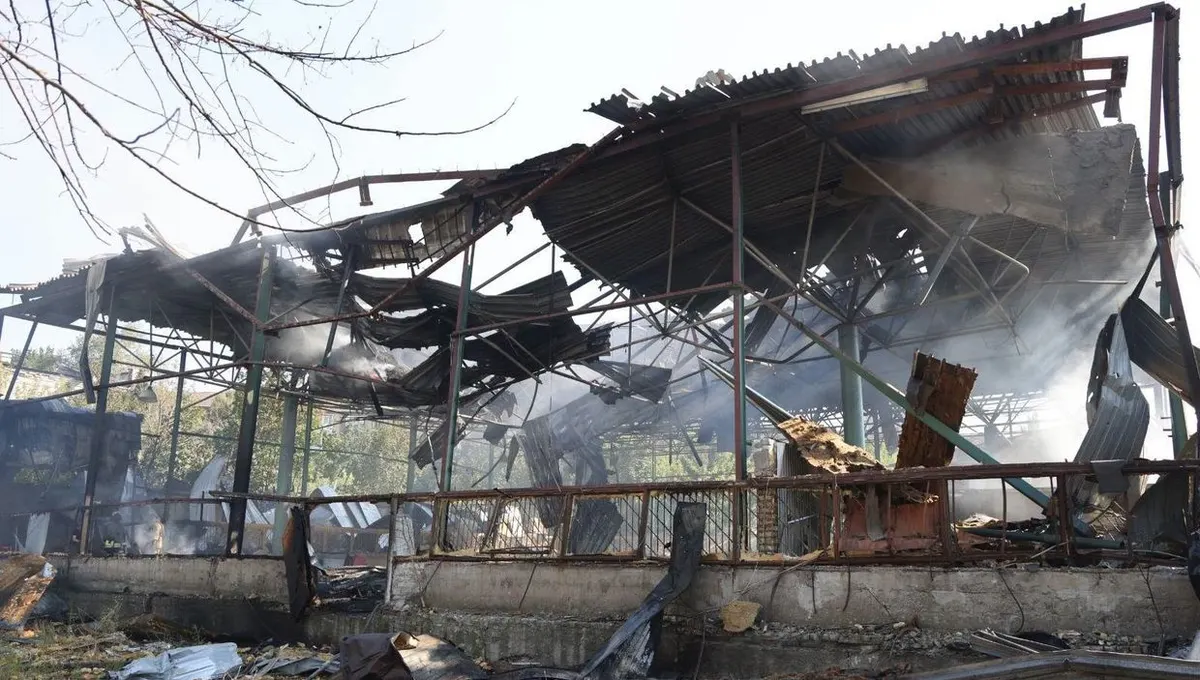 Через обстріли Краматорської громади горіли будинок, склад і сухостій